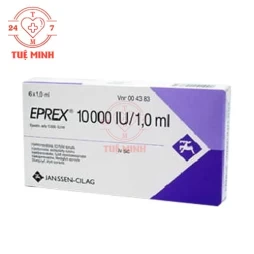 Eprex 10000UI Cilag - Thuốc điều trị thiếu máu